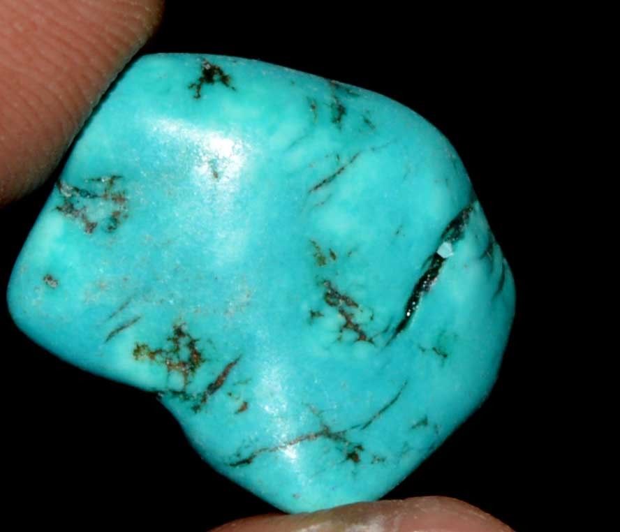 19.75 Ct Natural Arizona Mine Kingman Turquoise Gemstone Rough 1